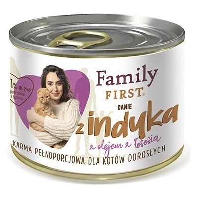 FAMILY FIRST Adult Turkey dish 200 g