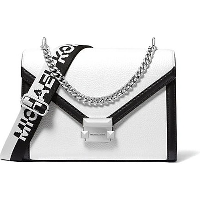 Michael Kors Whitney two tone kabelka multi bílá