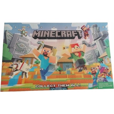 Adventní kalendář - Minecraft, samé figurky
