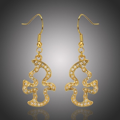 Éternelle Swarovski Elements Innocenti hrdličky E1153 zlatá
