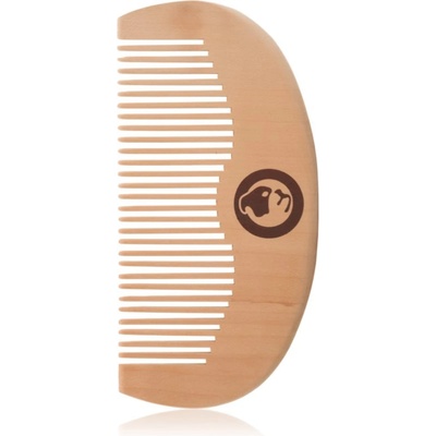 Bulldog Original Beard Comb дървена четка за брада Peach Wood 10, 4 cm