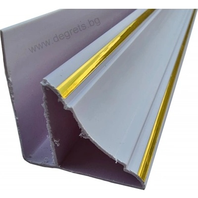 Pvc профил декоративен Злато 3 метра