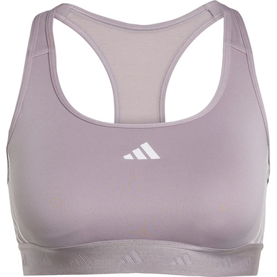 adidas Women's Medium Impact Sports Bra - Pre-Loved Fig