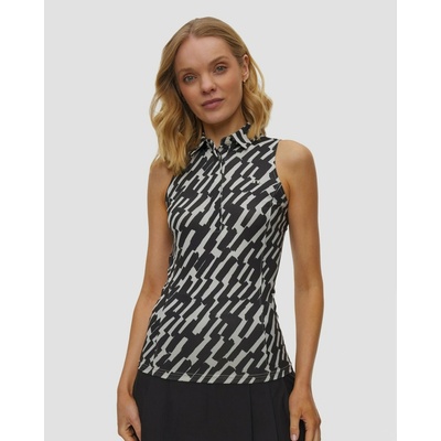 J.lindeberg Ladies Dena Print Sleeveless Polo