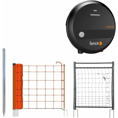 fencee Sada s ohradníkovou elektrickou sítí pro ovce, kozy – vchodová branka 110 cm – síťový zdroj