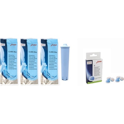 JURA CLARIS BLUE 3 ks + Jura čistiace tablety 6 ks