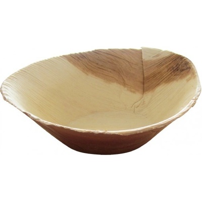 COpack - Miska Hampi oválná hluboká BIO - palmový list 16 x 11 x 6 cm ( 25 ks)