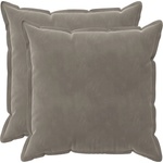 vidaXL Калъфка за възглавница 2 бр. HOUTEN Светлосиво 55 x 55 см (920357)