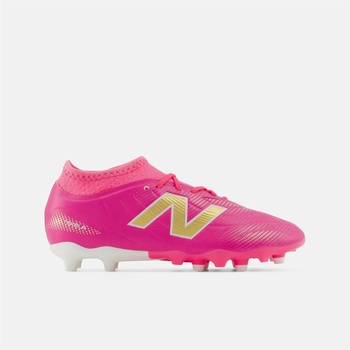 New Balance Детски футболни бутонки New Balance Unisex Kids' Tekela . 3 Firm Ground Football Boots - Pink/White