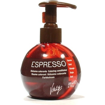 Vitality's Espresso farebný tónovací balzam na vlasy Red červený 200 ml