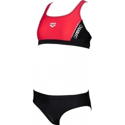 Arena Thrice Two Pieces Junior Black/Anguria/White