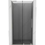 Mexen Velar L плъзгащи се душ врати 100 см, графит, четкан никел - 871-100-003-41-97 (871-100-003-41-97)