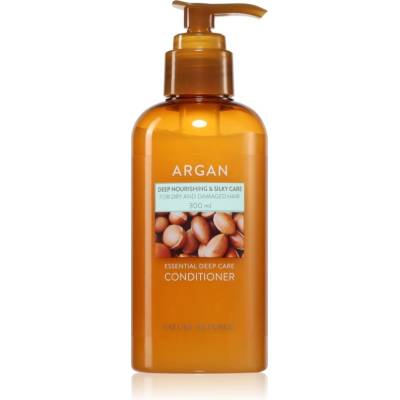 Nature republic Argan Essential Deep Care Conditioner hydratační a vyživující kondicionér pro poškozené vlasy 300 ml