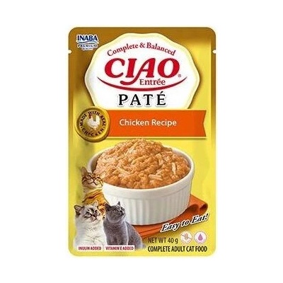 INABA CAT CIAO ENTRÉE PATE CHICKEN kuřecí 40 g