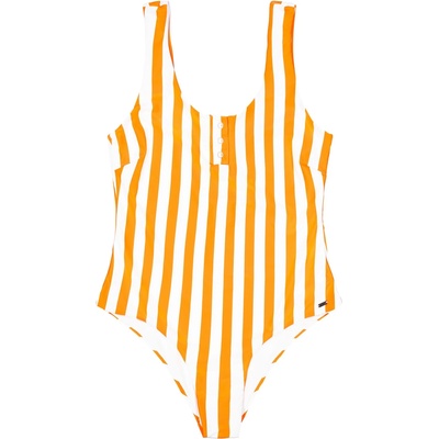 Picture Дамски бански костюм Picture Women's Nanoe Swimsuit - Lines Orange - размер XS (150-2317-0411)
