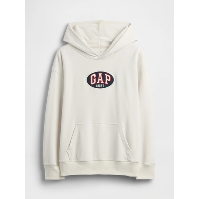 GAP mikina s logom krémová