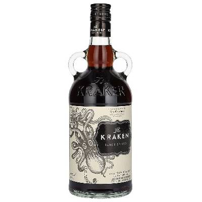Kraken Black Spiced Rum 40% 0,7 l (čistá fľaša)