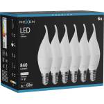 Mexen Nova 6x LED крушка пламък E14, C37, 8W, Неутрална - 4000K, 840 lm - L106-E14-0840-01x06 (L106-E14-0840-01x06)