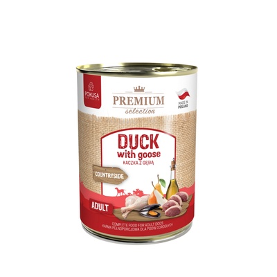 POKUSA POKUSA - консерва за кучета с патица и гъска - 400гр (PO_1DkGs-400)