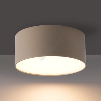 Brilagi - LED таванен плафон за баня FORIS LED/14W/230V Ø 12 cm бежов IP44 (BG3786)