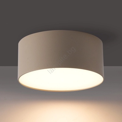 Brilagi - LED таванен плафон за баня FORIS LED/14W/230V Ø 12 cm бежов IP44 (BG3786)