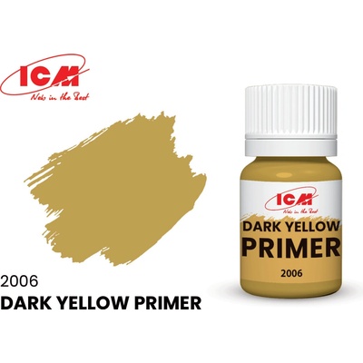 ICM Primer Dark Yellow bottle 17 ml