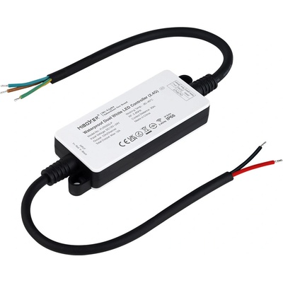 Voděodolná RF řídící jednotka Mi-Light ML035S-P pro CCT LED pásky 12V-24V12A| IP66