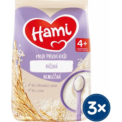 Hami Moje první kaše nemléčná rýžová 170 g