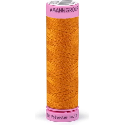 Polyesterové nitě návin 100 m Aspo Amann Varianta: 0121 Apricot, Balení: 5 ks