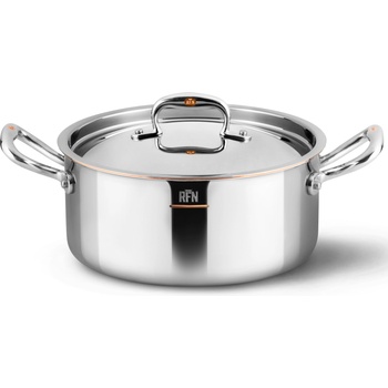 Ruffoni Съд за готвене CON CUORE 22 см, сребро, мед, Ruffoni (RUFCRA2210XL)