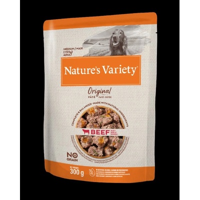 Natures Variety Adult medium dog s hovezim 300 g