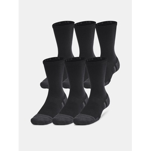 Under Armour Unisex UA Perf Tech 6 бр. чорапи Crew Under Armour | Cheren | МЪЖЕ | L