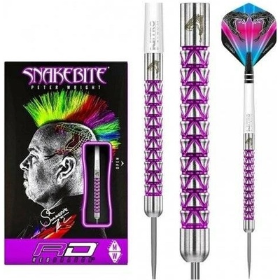 Red Dragon Peter Wright Snakebite Vyper 22g steel 90%