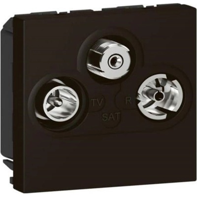 Legrand 079186L TV/R/SAT Розетка Mosaic, 2М, mat black, - 079186L (079186L)