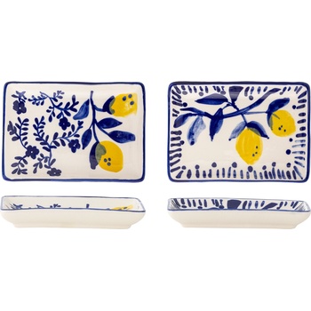 Bloomingville Чинийки за сервиране на закуски Maxima 15 x 11 см 2 бр (82061944)