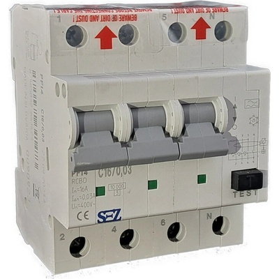 SEZ 4P C16A 30mA PFI4 C16/0.03