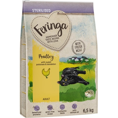 Feringa pro kočky Adult Sterilised drůbeží 2 x 6,5 kg