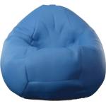 Pufrelax Пуф круша 520л. , Nirvana Gigant - Blue, Еко кожа, Пълнеж от Полистиролни перли (PUF-G-NGG-ML-BLU)