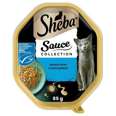 Sheba Sauce Collection tuniak v omáčke 85 g