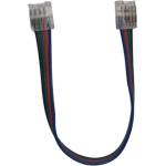  Двоен Прозрачен Конектор за rgb led Лента- Лента 10 мм (1397-3)