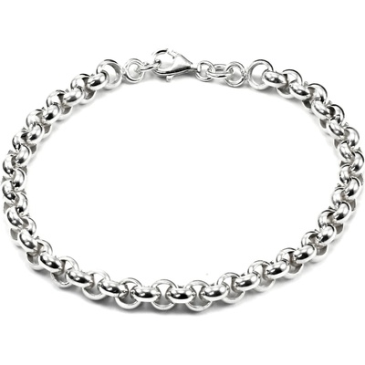 Šperky Nina Stříbrný náramek Rollo tenké 925/1000 nar ag H 296