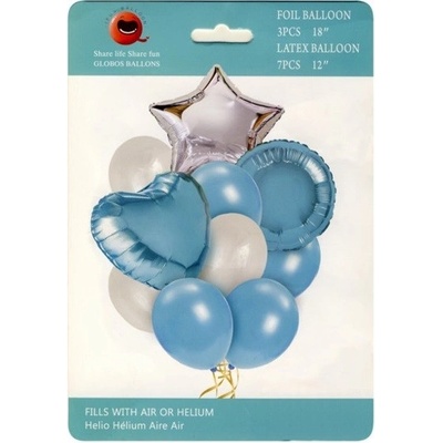 Impap Balonky sada party modrý