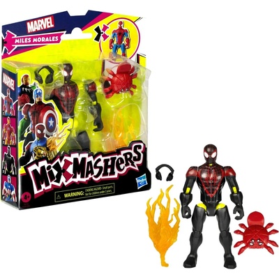 Hasbro Екшън фигура Hasbro Marvel MixMashers - Miles Morales, 12 cm (F9205_F9214)