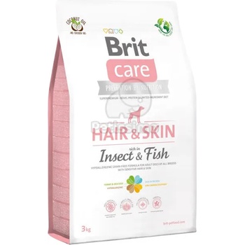 Image 1 of Brit Care Hypoallergen Hair & Skin Insect & Fish 3 kg