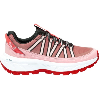 Jack Wolfskin Дамски мултиспорт обувки Jack Wolfskin Women's Wild Hike Texapore Low Multisport shoes - Rosegarden - размер 41 (EU) (122-1463-0520)