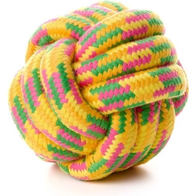 JK ANIMALS Bavlnená preplietaná lopta 10 cm