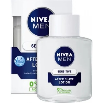 Nivea Men Sensitive After Shave Lotion - Лосион за след бръснене за чувствителна кожа от серията "Sensitive" 100мл