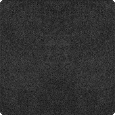 Антихлъзгащ shaggy килим Тъмносив 200 x 200 cm