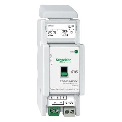 Schneider Electric MTN647091 KNX řídicí jednotka 0-10V/1-10V REG-K/1-násobná+manuální režim