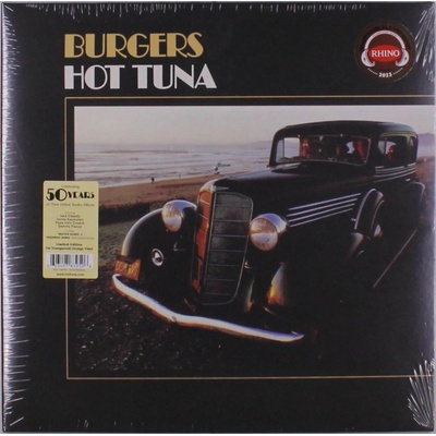 HOT TUNA - BURGERS - 50TH ANNIVERSARY LP
